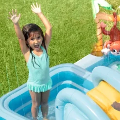 Intex 96" X 78" X 28" Inflatable Jungle Adventure Play Center Spray Kiddie Pool 9 Intex 96" X 78" X 28" Inflatable Jungle Adventure Play Center Spray Kiddie Pool -Intex GUEST 7fece532 610a 4b40 a06e 6247b1c68847