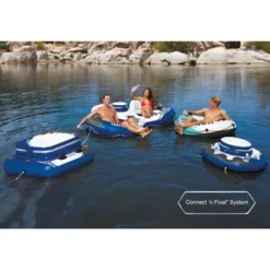 Intex River Run Single Inflatable Lake Floating Water Tube Lounger, Color Varies -Intex GUEST 87badb2b c05a 498f 9b98 c49bca519af0