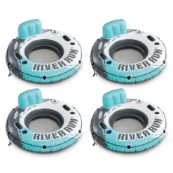 Intex River Run Single Inflatable Lake Floating Water Tube Lounger, Color Varies -Intex GUEST 8859ff51 e578 4813 9bf5 68d77a359bc4
