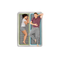 Intex Zone Control 22" Air Mattress With Electric Pump - Queen