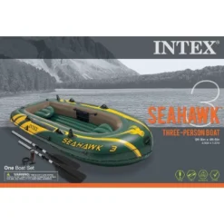 Intex 3 Person Boat Set W/ Aluminum Oars & Pump And Composite Boat Motor Mount -Intex GUEST 91dd50fc 5079 46d7 a4d8 5989ed277fe0