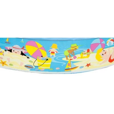 Intex Beach Days Snapset Instant Round Kids Childrens Swimming Pool Allows For 9.5' Of Water, Holds 119 Gallon Capacity/450 Liters (6 Pack) 3 Intex Beach Days Snapset Instant Round Kids Childrens Swimming Pool Allows For 9.5' Of Water, Holds 119 Gallon Capacity/450 Liters (6 Pack) - Image 3