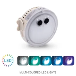 Intex PureSpa Battery Multi Colored LED Light For Bubble Spa Hot Tub (8 Pack) -Intex GUEST 97fd898a 266f 4f55 8148 031711351d79