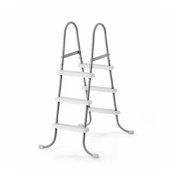 Intex Steel Frame Pool Ladder For 42” Wall Height Pools & 15’ Round Pool Cover