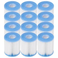Intex Swimming Pool Easy Set Filter Cartridge Replacement Type H (12 Pack) -Intex GUEST 9b983040 fb7d 415d 90ff bc64b8eec593