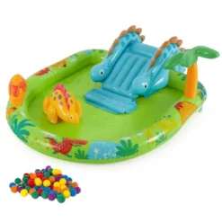Intex 57166EP Little Dino Dinosaur Themed Inflatable Backyard Pool Play Center -Intex GUEST 9f9933ca 66b9 47d3 8562 95074140d2ad