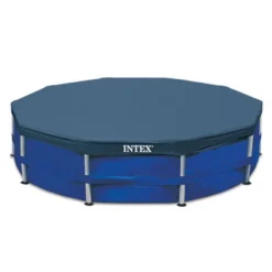 Intex Metal Frame 10' X 30" Above Ground Outdoor Swimming Pool Set With 330 GPH Filter Pump, Cartridge, And Protective Round Pool Cover -Intex GUEST a0b739cb bcdf 47f5 91d3 cf8b761fe3e3