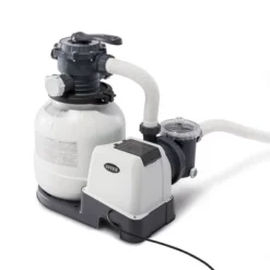 Intex 2100 GPH Pool Sand Filter Pump W/Krystal Clear Saltwater System