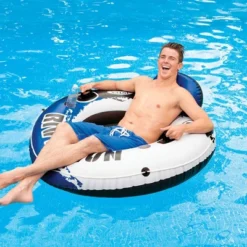 Intex River Run 1 Inflatable Floating Tube Raft For Lake, River & Pool -Intex GUEST a4222a84 20e0 48cd a623 8920a49880c3