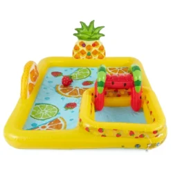 Intex Fun 'N Fruity Outdoor Inflatable Kiddie Pool Play Center With Water Slide -Intex GUEST a56d8c30 dc9a 4134 95ec c726c753f977