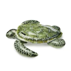 Intex 57555EP Realistic Sea Turtle Inflatable Ride-On Pool Float With Handles