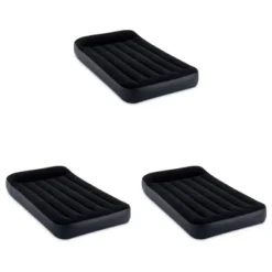 Intex Dura Pillow Rest Classic Blow Up Mattress Air Bed With Pump, Twin (3 Pack) -Intex GUEST a7593ba2 b727 40b4 beea 572da2f398c8