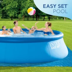 Intex 15ft X 48in Easy Set Above Ground Inflatable Pool W/ Pump And Solar Cover -Intex GUEST a84a7e41 1a4b 461d a461 6045edbbf0e5