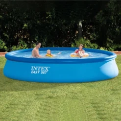 Intex 15’x33” Inflatable Swimming Pool W/ Filter Pump & 15’ Pool Cover (2 Pack) -Intex GUEST a84c04f0 8f65 499a b9ee cd02ead7df40