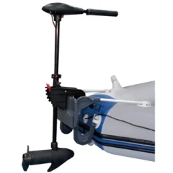 Intex 5 Person Fishing Boat Set W/2 Oars & Eight Speed Trolling Motor