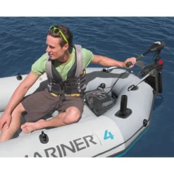 Intex 68624EP Composite Motor Mount W/ Aluminum Supports For Inflatable Boat Or Raft, Fits 3 Horsepower Electric Or Gas Motors (Mount Only) -Intex GUEST abbc5d6a 1eee 4bed bc6c 95eeea4ea908