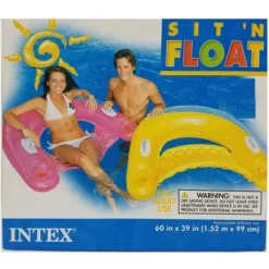 Intex Sit 'N Float Pink & Yellow (2-Pack)