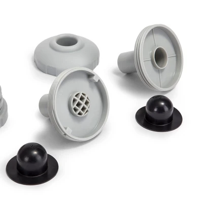 Intex 25022E Above Ground Swimming Pool Water Jet Connector Replacement Part Kit With Strainers, Nozzles, And Plugs With 1.25 Inch Fittings 1 Intex 25022E Above Ground Swimming Pool Water Jet Connector Replacement Part Kit With Strainers, Nozzles, And Plugs With 1.25 Inch Fittings