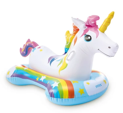 Intex 57563EP Unicorn Ride-On Inflatable Float 64in X 34in 1 Intex 57563EP Unicorn Ride-On Inflatable Float 64in X 34in