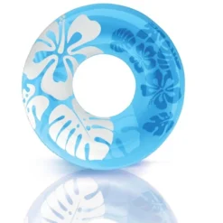 Intex 36 Inch Transparent Inflatable Round Swimming Pool Ring Float (2 Pack) -Intex GUEST aee38da3 6db4 4acf 96b6 393d9f10559f