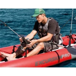 INTEX 68309EP Excursion Pro K2 Inflatable Kayak Set: Includes 86in Kayak Paddles And Pump – SuperTough PVC – 2-Person – 400lb Weight Capacity, 2-Pack -Intex GUEST afb66a3a c6c7 4ad7 bf38 95569b562dc9