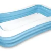 Intex Giant Inflatable Rectangular Kiddie Pool 120" X 72" X 20"