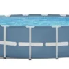Intex 18ft X 48in Prism Frame Pool Set With Filter Pump, Ladder, Ground Cloth & Pool Cover
