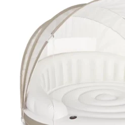 Intex Inflatable Canopy Island Float Lounge + AC Electric Air Pump W/ 3 Nozzles -Intex GUEST b7c182a7 6a93 4258 b8d5 f8f71836e02e