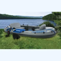 Intex Excursion 4 Inflatable Raft Set W/ 2 Transom Mount 8 Speed Trolling Motors 6 Intex Excursion 4 Inflatable Raft Set W/ 2 Transom Mount 8 Speed Trolling Motors -Intex GUEST b9056d49 246f 4b00 8ec3 4656ea803eb8 1