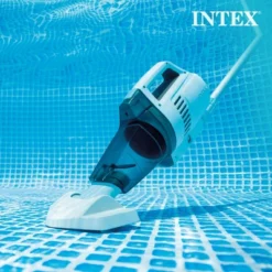 Intex ZR200 Rechargeable Cordless Swimming Pool And Spa Vacuum Cleaner  With Telescoping Handle And 2 Interchangeable Brush Heads -Intex GUEST c69706f6 c5d7 4b02 b99f 5f75b2cb9fc0