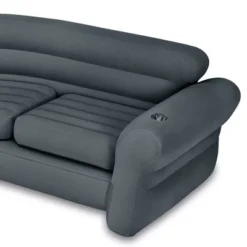 Intex Inflatable Corner Sectional Sofa W/ 120V Quick Fill AC Electric Air Pump -Intex GUEST ce5524ce 4e4a 4798 bb53 b043b101f2f5