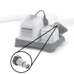 Intex Replacement Hose Adapter A W/ Collar For Threaded Connection Pumps (Pair) -Intex GUEST cec66400 5fd0 4bea 845b cd368fb7d5f9