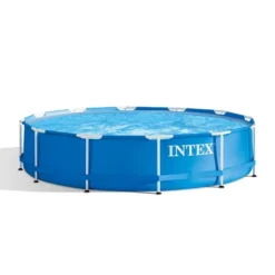 Intex 12' X 30" Above Ground Swimming Pool & Pool Maintenance Kit
