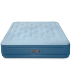 Intex Mid Rise Hexbeam 14" Electric Pump Queen Air Mattress - Dark Blue Denim: Indoor/Outdoor Use, Built-In Air Pump -Intex GUEST d0667fc3 3735 4cba 95bc 363bffbead9d