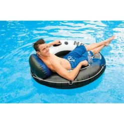 Intex River Run 1 Person Inflatable Floating Tube Lake/Pool/Ocean Raft (8 Pack) -Intex GUEST d3fad45c a2ea 43d5 babd 6d0fc87843e4