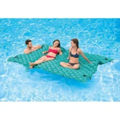 Intex Giant Inflatable Floating Platform Mat For Pools And Lakes 9.5FT X 7FT (4-Pack) -Intex GUEST d4fdb00f 548d 4d11 a6c4 211dea4a4627