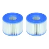 Intex 29001E PureSpa Type S1 Heavy Duty Easy Set Dacron Paper Hot Tub Spa Filter Replacement Cartridge For Various PureSpa Models, (12 Pack)