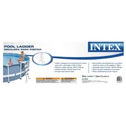 Intex Steel Frame Above Ground Swimming Pool Ladder + Pool Ladder Step Pad 6 Intex Steel Frame Above Ground Swimming Pool Ladder + Pool Ladder Step Pad -Intex GUEST d8647e46 7203 405a b3b5 2aa7c884df5b