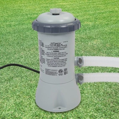 Intex 15ft X 33in Easy Set Above Ground Swimming Pool And 530 GPH Filter Pump 3 Intex 15ft X 33in Easy Set Above Ground Swimming Pool And 530 GPH Filter Pump - Image 3