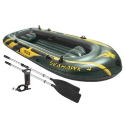 Intex Seahawk Inflatable Floating Boat Raft Set With Oars & Air Pump -Intex GUEST d9344610 27c6 4081 9150 a3bcdc038cf2