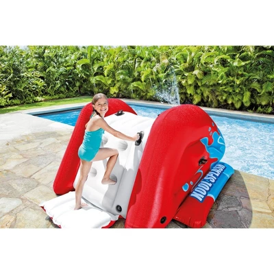 Intex Kool Splash Pool Water Slide W/ Sprayer And Swimline Pool Basketball Hoop 3 Intex Kool Splash Pool Water Slide W/ Sprayer And Swimline Pool Basketball Hoop - Image 3