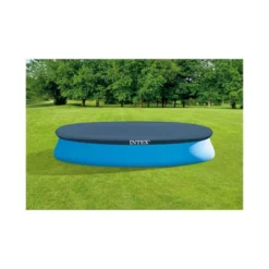 Intex 15' X 12" Round Debris Cover With Rope Tie For Easy Set Above Ground Swimming Pool, Accessory Only, Pool Not Included, Blue -Intex GUEST dd72516c 1c43 4016 96dc 7105912bab09