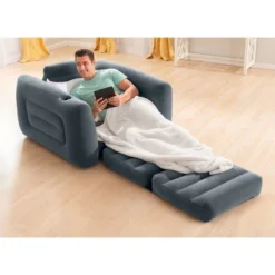 Intex 66551EP Inflatable Pull-Out Sofa Chair Sleeper That Works As A Air Bed Mattress, Twin Sized (3 Pack) -Intex GUEST dd755805 2975 4f26 b5d7 fad806926c63