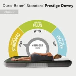 Intex 64109E Dura-Beam Standard Series Prestige Downy Inflatable Airbed, Queen