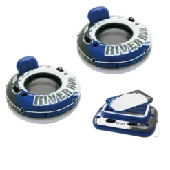 Intex Inflatable Mega Chill II 72 Can Cooler Float And Inflatable Tube (2 Pack) -Intex GUEST df6f89b4 bd2d 421a a4f9 6d23eebb8838