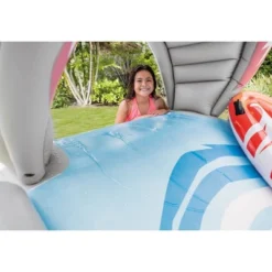 Intex Surf 'N Slide Kids 15' Long Inflatable Splash Play Center Shark Water Slide With 2 Surf Riders (57159EP) -Intex GUEST e5bfc8d9 ad67 4471 b55a 6d5247e0de96