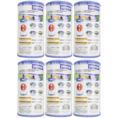 Intex Easy Set 18' X 48" Round Inflatable Above Ground Swimming Pool Set With Filter Pump, Ladder, Pool Cover, And Filter Cartridges (6 Pack) 2 Intex Easy Set 18' X 48" Round Inflatable Above Ground Swimming Pool Set With Filter Pump, Ladder, Pool Cover, And Filter Cartridges (6 Pack) - Image 2