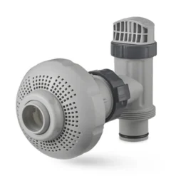 Intex 26005E Above Ground Swimming Pool Inlet Air Water Jet Part Kit With Plunger Valve, Strainer Connector, Jet Nozzle, Strainer Grid & More -Intex GUEST e8b9f64f 8a2d 427c 854e 040c37457fac