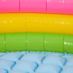 Intex 57422EP Sunset Glow 58" X 13" Inflatable Vinyl Toddler 3-Ring Colorful Backyard Kids Splash And Wade Pool For Children 2+ Years Old, Multicolor -Intex GUEST e90c0fa3 0ead 49a9 813a 3db2654e3f57
