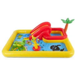 Intex 100" X 77" Inflatable Ocean Play Center Kids Backyard Kiddie Pool & Games 8 Intex 100" X 77" Inflatable Ocean Play Center Kids Backyard Kiddie Pool & Games -Intex GUEST e9e71a76 0bcc 4acc bae0 ccf71c065152